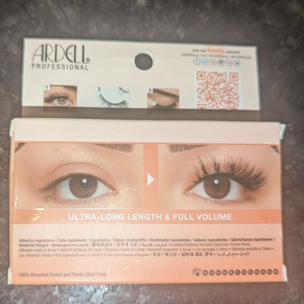 NWT, 2pks,Ardell, big, beautiful lashes, Mija and like4likes - Picture 3 of 5